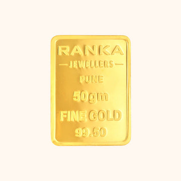 50 Gms Irozi 24KT Rectangular Bar